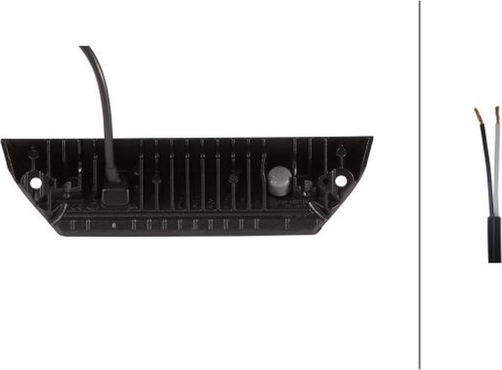 Actual product image Hella Worklight FMS Base 1200 LED ground illumination screwed on