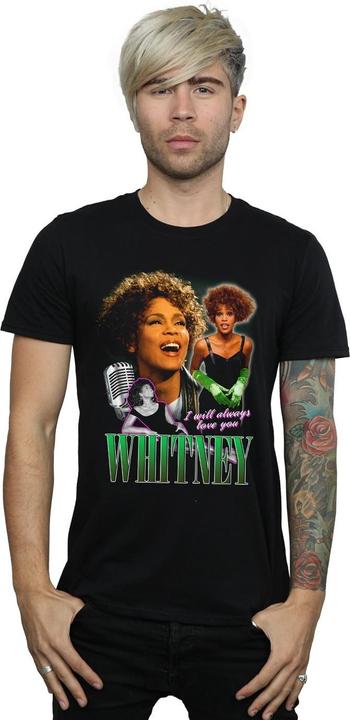 Immagine prodotto Whitney Houston I Will Always Love You Homage Maglietta Uomo (5XL)