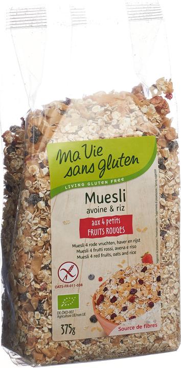 Produktbild Ma vie sans Gluten Müesli 4 rote Früchte (375 g)