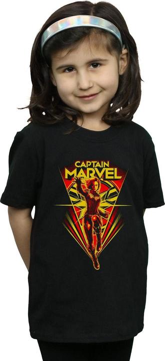 Actual product image Girls Captain Flying V Cotton T-Shirt (152, 158)