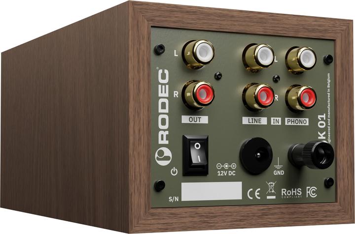 Immagine prodotto Rodec CUCCETTA 01 NOCE / VERDE (Mixer da studio e live)
