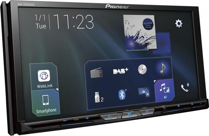 Actual product image Pioneer AVH-Z9200DAB (Android car, Apple Carplay)