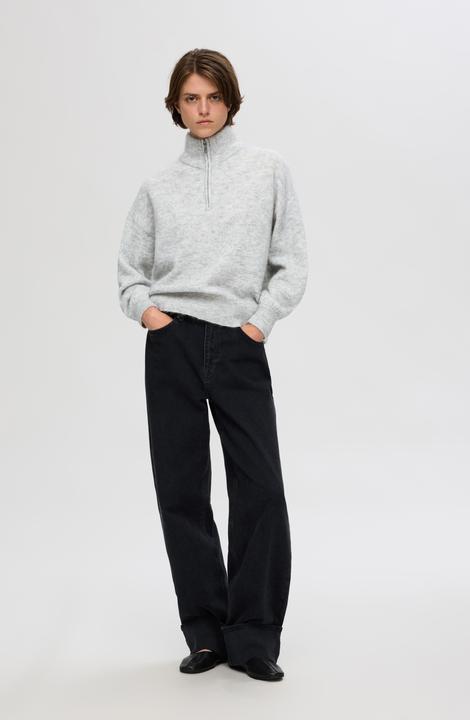 Image du produit Selected Femme Pull à manches longues et demi-zip (XL)