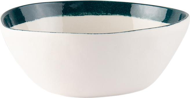 Stamperia Bertozzi Ø 13 cm Ciotola Bordo blu-verde (13 cm, 1 x)