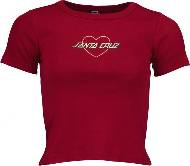 Santa Cruz Heart Strip T-Shirt