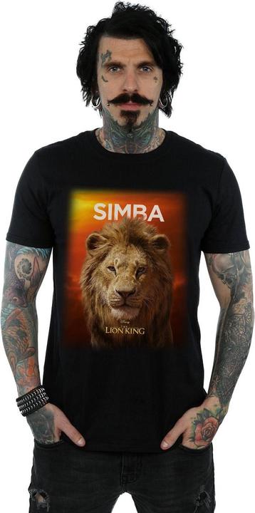 Produktbild Disney The Lion King Movie Adult Simba Poster TShirt (S)