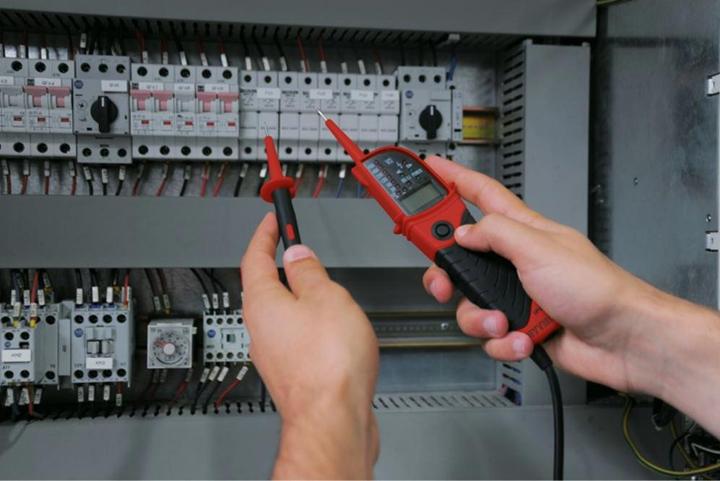 Immagine prodotto HEYTEC Tester di tensione bipolare con luce LED, 12 - 690 volt