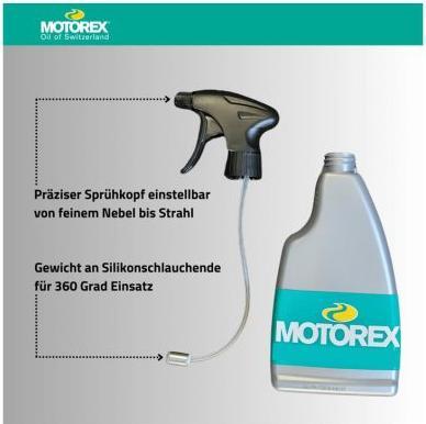 Immagine prodotto Motorex Pulizia della bicicletta (500 ml, Pulitore per biciclette)