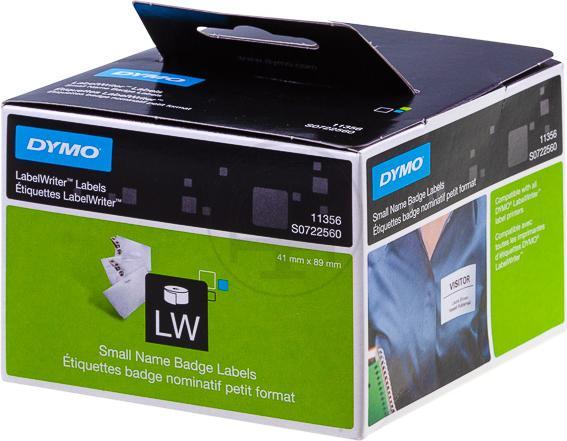 Actual product image Dymo S0722560 Blank name badges