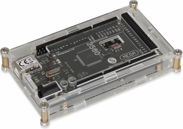 Image du produit Joy-it Boîtier Arduino Mega Boîtier pour Arduino Mega2560R3 Transparent
