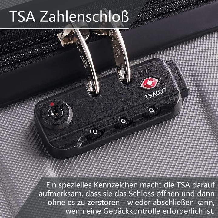 Actual product image Coolife Hartschalen-Reisekoffer (930 l, L (90 - 115l))