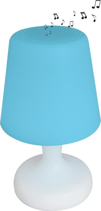 Produktbild Lexibook Bluetooth Lautsprecher wasserdicht in Form einer Tischlampe mit LED Technologie inkl. Fernbedienung