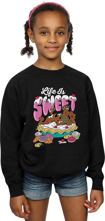Immagine prodotto Scooby Doo Felpa Life Is Sweet bambina (140, 146)