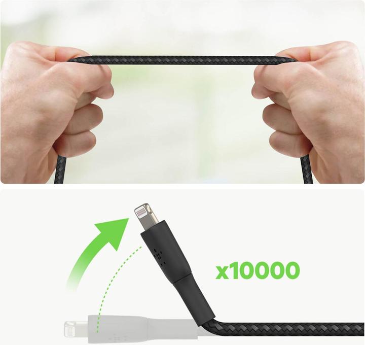 Actual product image Belkin USB A - Lightning (1 m, USB 2.0)
