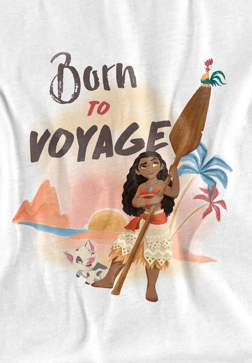 Actual product image Moana Childrens/Kids Born To Voyage T-Shirt (128)