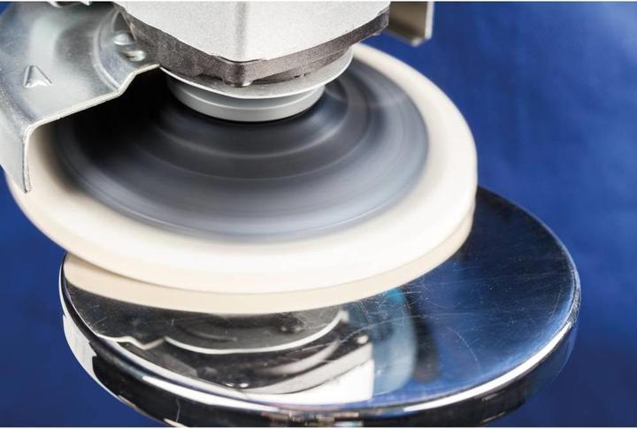 Actual product image Pferd Sanding disc COMLICK felt discs CC FR Ø 125 mm for pre and high polish angle grinder Durc