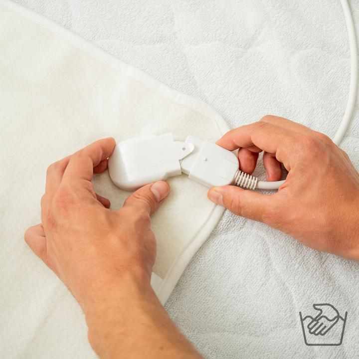 Produktbild InnovaGoods Elektrisches Wärmeunterbett für Einzelbett Krewarm 60 W 80 x 150 cm (80 x 150 cm)