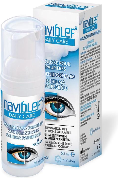 Image du produit Naviblef Daily Care Mousse pour les paupières 50ml (50 ml, Journée)