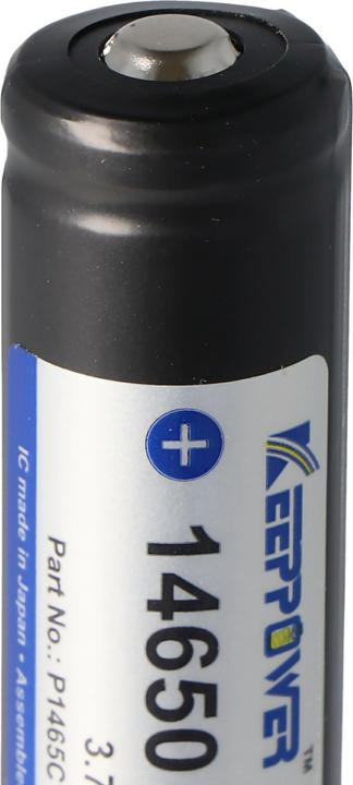 Actual product image Keeppower Battery 14650 PCB protected (14650, 1100 mAh)