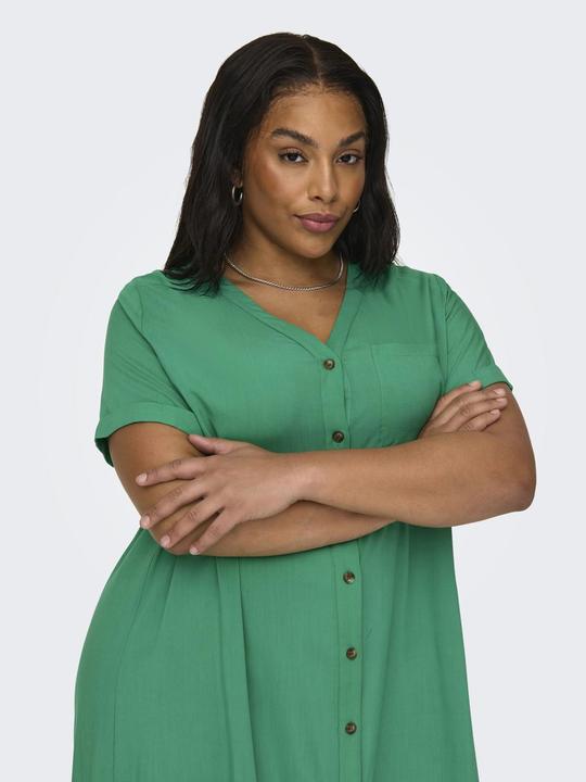 Actual product image Only Loose cut curvy blouse dress Shirt blouse dress (50)