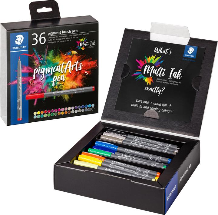 Image du produit Staedtler Pigment Arts (Multicolore, 36 x)