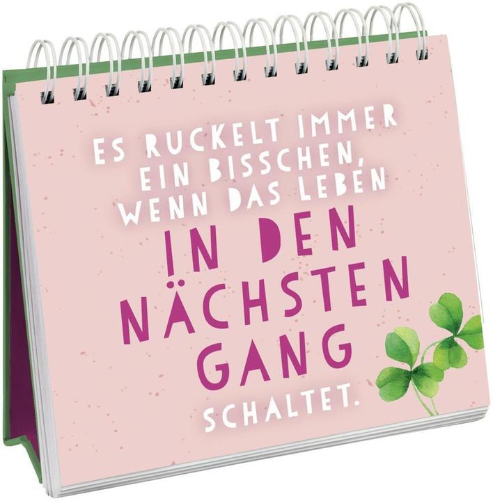 Actual product image Sometimes happiness whispers softly: It's your turn (German, Groh publishing house, 2021)