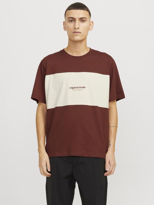 Produktbild Jack & Jones Jorvesterbro Block Tee Ss Crew Styd Aw24 (S)