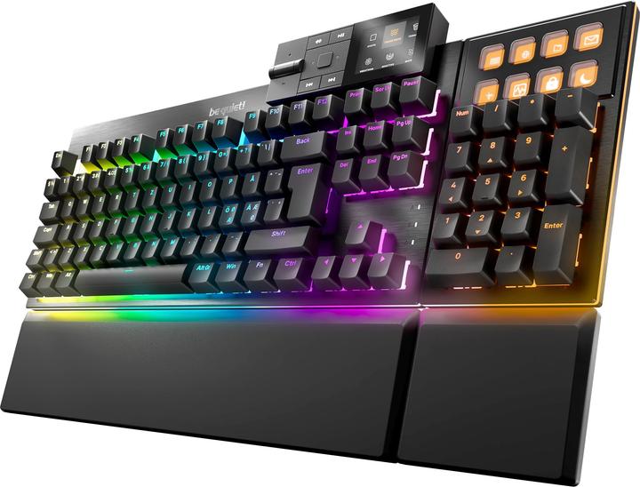 Actual product image be quiet! Dark Mount Silent Linear DE ISO (DE, Cable)