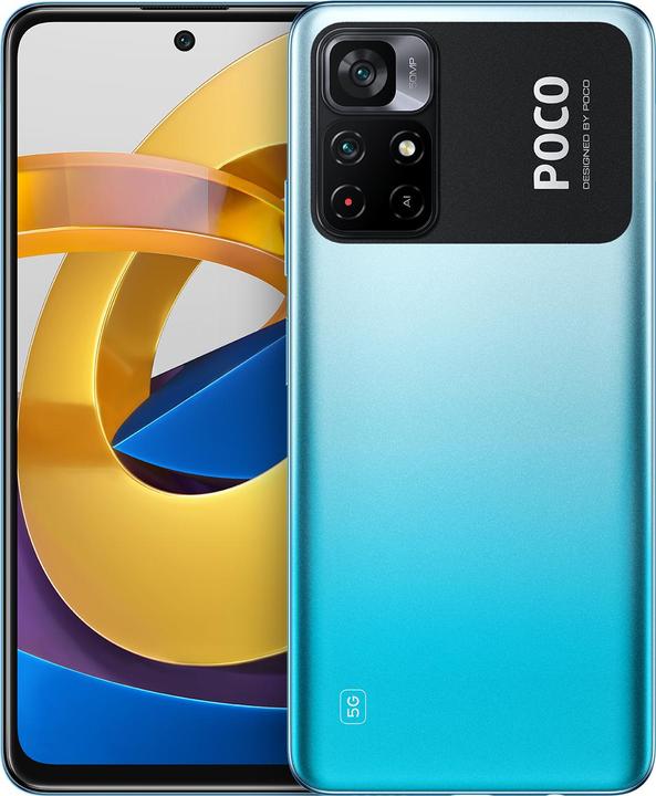 Immagine prodotto Xiaomi Poco M4 Pro (128 GB, Blu freddo, 6.60", Doppia SIM, 50 Mpx, 5G)