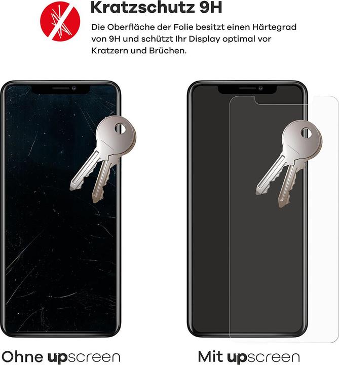 Image du produit upscreen Scratch Shield Verre (1 pièce(s), Apple iPhone 12)