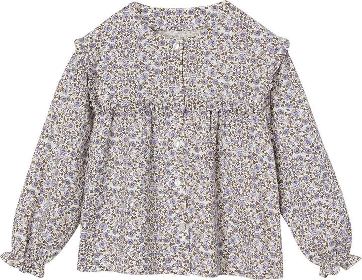 Actual product image Vertbaudet Girls' blouse with flounces (140)