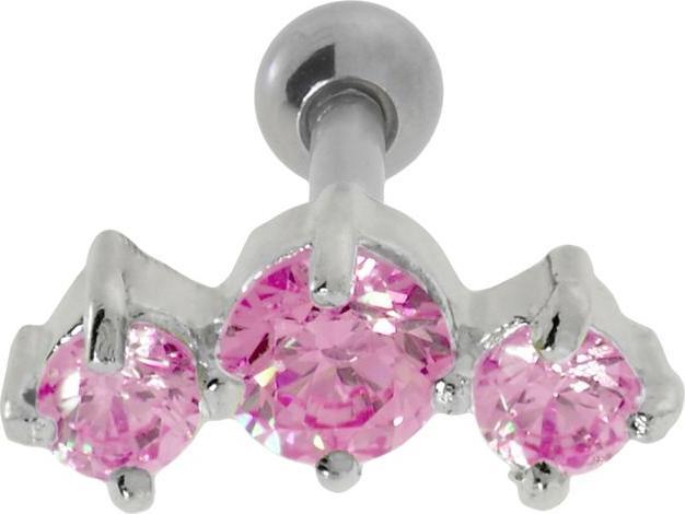 Produktbild Bijouteria Ohrpiercing (Edelstahl, Messing, Zirkonia)