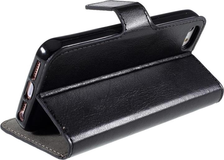 Image du produit Ueli Express iPhone SE 2016 / 5s / 5 Livre Etui en similicuir avec porte-carte Noir (Apple iPhone 5, Apple iPhone 5s)