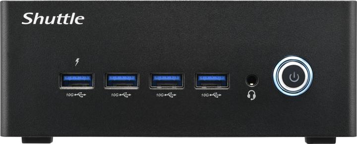 Actual product image Shuttle XPC Nano NT10H5 Barebone Intel Core Ultra 5 125H 2xSODIMM 1xM.2 (Intel Core Ultra 5 125H)