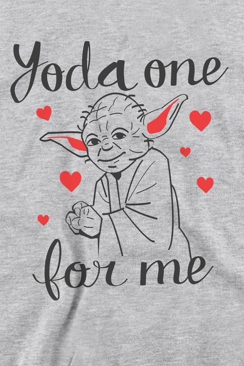 Produktbild Star Wars Yoda One For Me Sweatshirt Valentinstag (XXL)