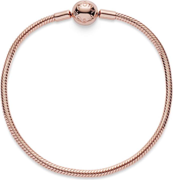 Image du produit Pandora Bracelet avec fermoir à boule (19 cm, Argent)
