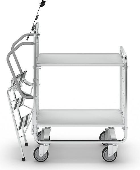 Actual product image HelgeNyberg SERIES 100 step trolley (200 kg)