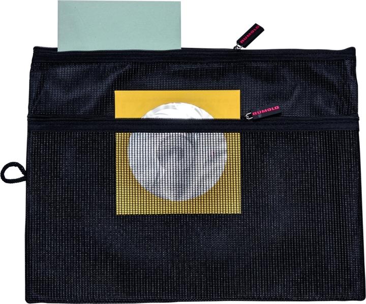 Rumold Mesh bag Tasche B6 schwarz (B6, 1 x)