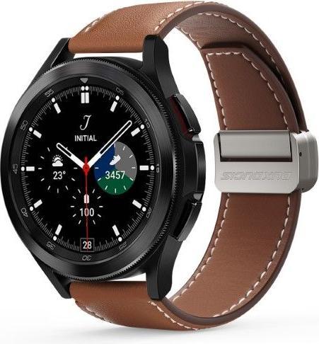 Image du produit Dux Ducis YA Series Bracelet en cuir véritable (20 mm, Cuir véritable, Largeur de l'ergot 20 mm, Galaxy Watch3 (41mm), Galaxy Watch6, Gear S2 Classic)