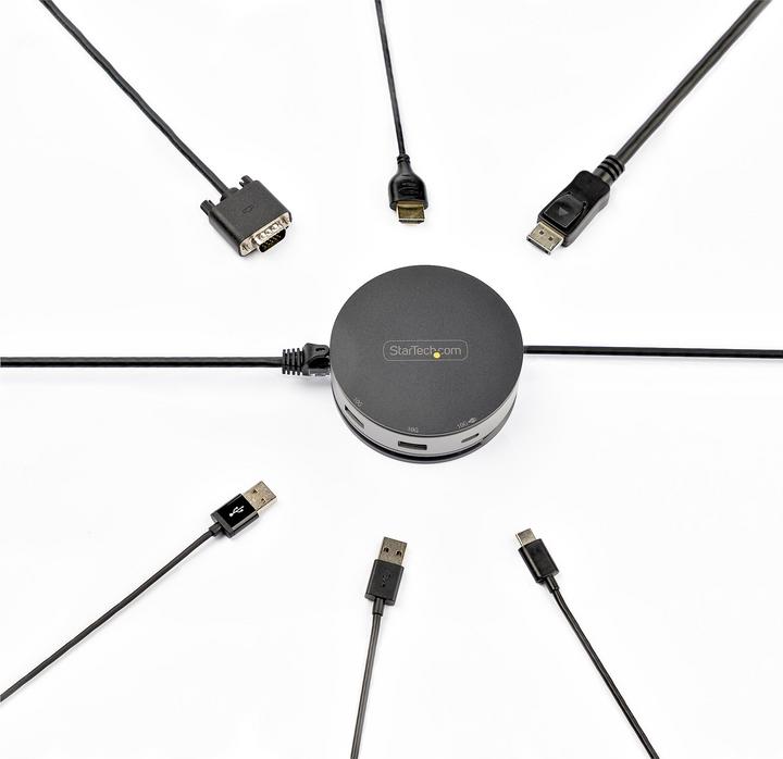 Actual product image StarTech .com USB C Multiport Adapter (USB-C, 3 Ports)