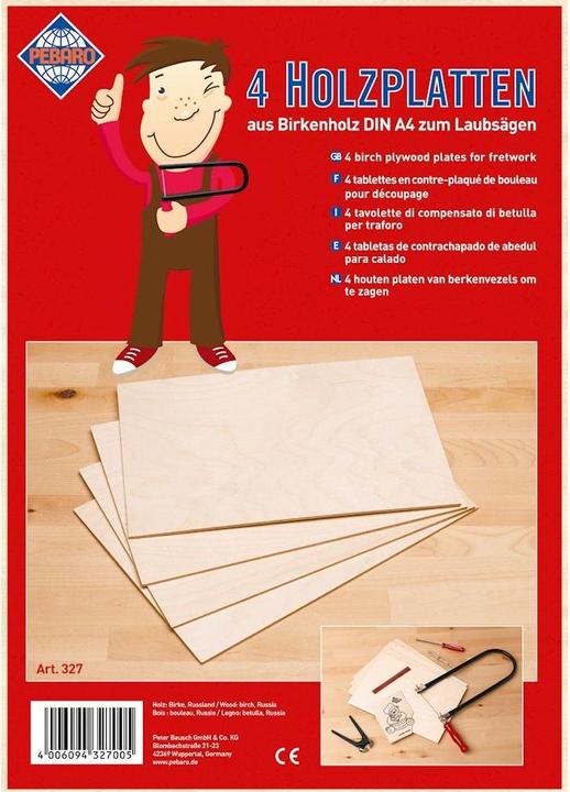 Actual product image Donau Fretsaw plywood panels