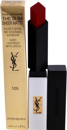 Immagine prodotto Yves Saint Laurent Rouge Pur Couture The Slim Sheer Matte Red Undercovered 105 (105 Rosso scoperto)