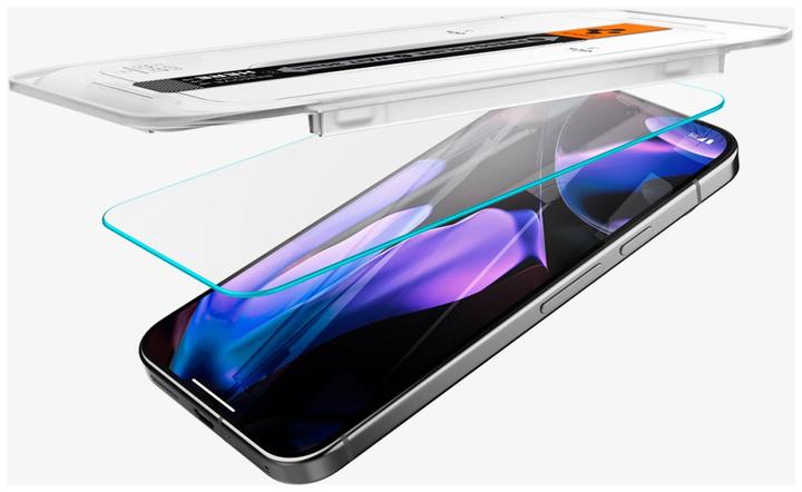 Actual product image Spigen EZ Fit Tempered Glass Clear Screen Protector Google Pixel 9 Pro XL 2-Pack (2 Piece, Google Pixel 9 Pro XL)