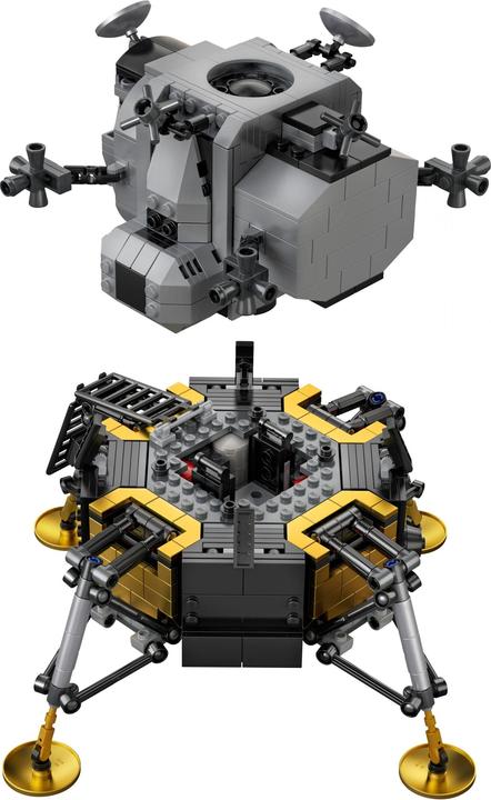 Produktbild LEGO Creator Expert End-Of-Live Set NASA Apollo 11 Mondlandefaehre - 10266 NEU! Teile 1087x (10266)