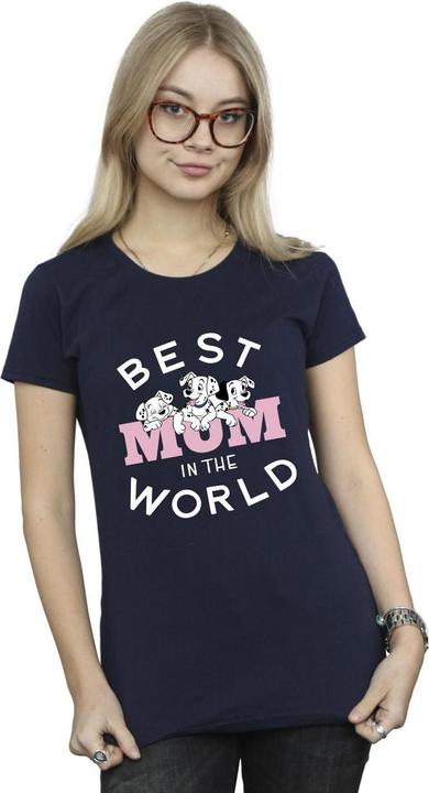 Immagine prodotto Disney 101 Dalmatians Best Mum In The World Maglietta Donna (L)