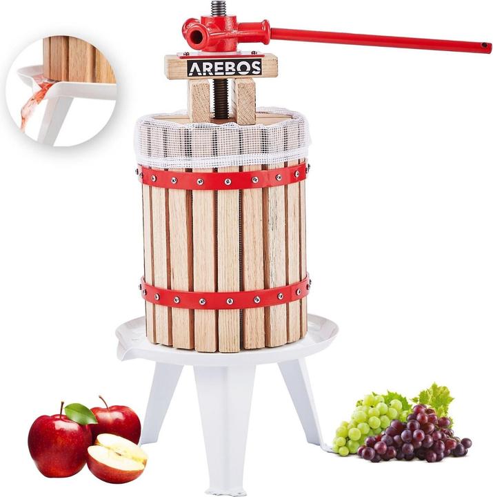 Immagine prodotto Arebos Pressa per frutta