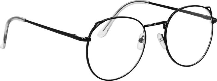 JTI Northio, Anti-Blaulicht-Brille - Katze - Schwarz