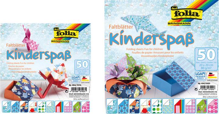 Actual product image Folia Leaflets children's fun (80 g/m², 50 x)