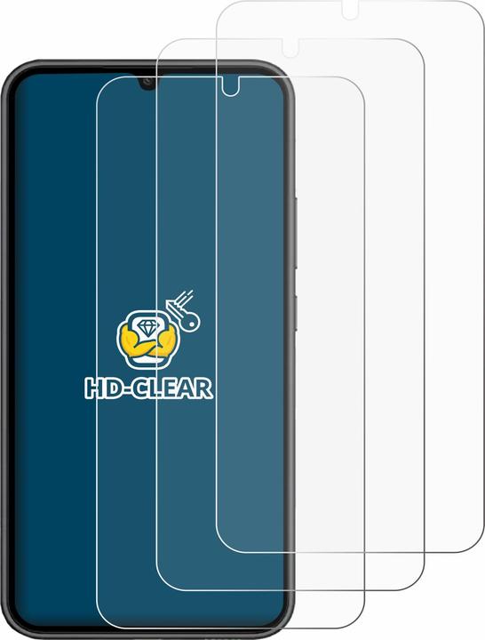 Actual product image BROTECT Screen Protector Clear (6 Piece, Samsung Galaxy A34 5G)