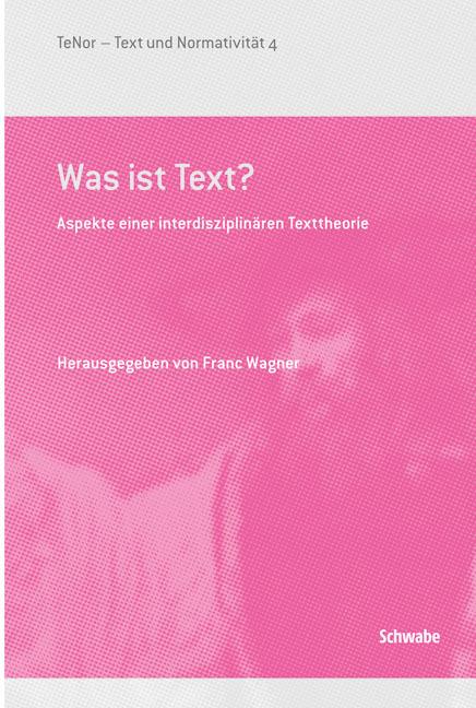 Produktbild Was ist Text? (Deutsch, Franc Wagner, 2016)